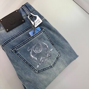 제냐 레트로 데님 청바지