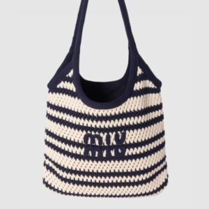 미우미우 아이비 크로셰 토트백 5BG231