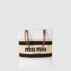 미우미우 크로셰 토트백 5BG248