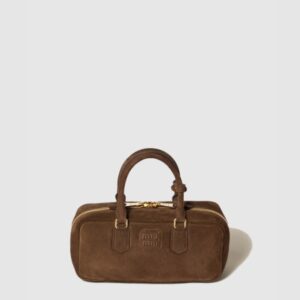 미우미우 아르카디 스웨이드백 5BB148