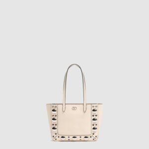 발렌티노 가라바니 넬코트 그레이니 카프스킨 미니 쇼퍼 백 7W2B0R89MJL