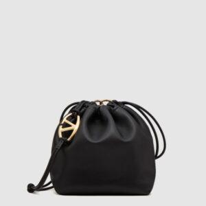 발렌티노 VLOGO POUF 쉽스킨 퍼프백