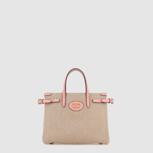 발렌티노 가라바니 앙티브 카룽 디테일 스몰 쇼퍼백 6W2B0R20JSE