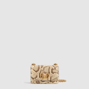 발렌티노 파이톤 스몰 숄더백 6W0B0R17UFP