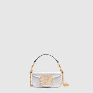 발렌티노 카프스킨 스몰 숄더백 6W2B0K53LNK