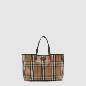 버버리 미디엄 하이랜드 토트 81122221