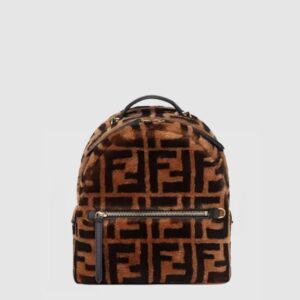 펜디 울 스팽글 가죽 백팩 8BZ038