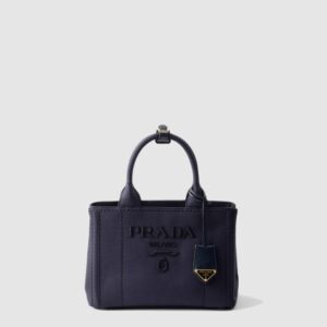 프라다 스몰 코튼 캔버스 핸드백 1BG464