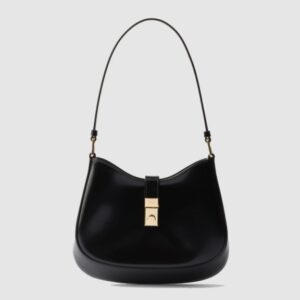 프라다 클레오 브러쉬드 가죽 숄더백 1BC169