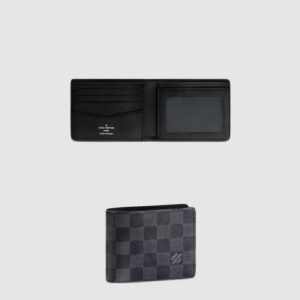 루이비통 슬렌더 아이디 월릿 다미에 그라파이트 캔버스 N64002