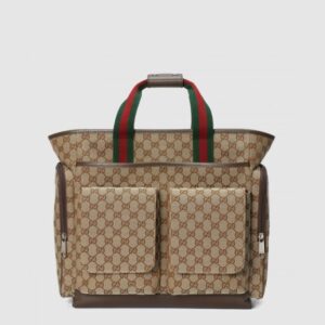 구찌 수프림 캔버스 토트백 768116