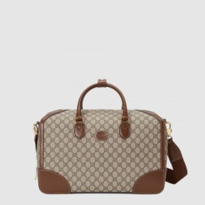 구찌 인터로킹 G 더플백 696014