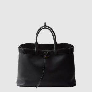 프라다 벨트가 달린 가죽 프라다 버클백 2VG126