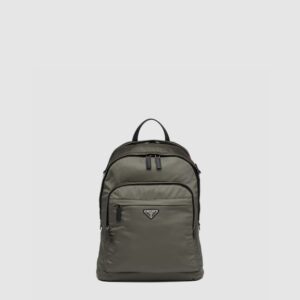 프라다 리나일론 및 사피아노 가죽 백팩 2VZ048