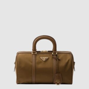 프라다 가죽 탑 핸들백 1BB233