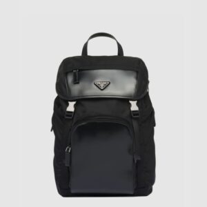 프라다 광택 레더 백팩 2VZ135