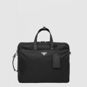 프라다 리나일론 사피아노 브리프케이스 2VE015