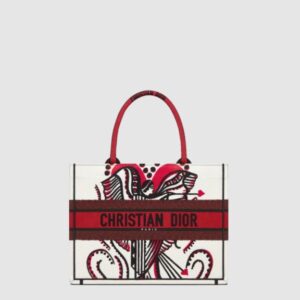 디올 북 토트백 미듐 M1296