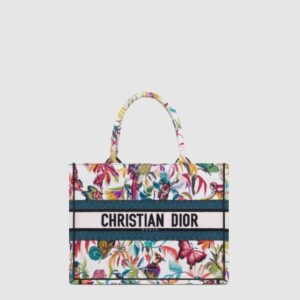 디올 북 토트백 미듐 M1296