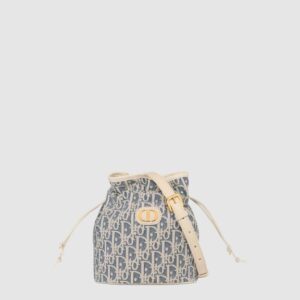 디올 30 Montaigne 드로우스트링 미니 버킷백 S2374UDFD