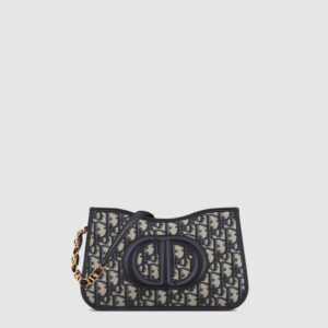 디올 CD SIGNATURE 자카드 체인 호보 미니 백 S2213UTZQ