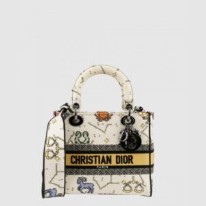 디올 레이디백 디라이트 미듐 M0565