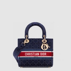 디올 레이디백 디라이트 미듐 M0565