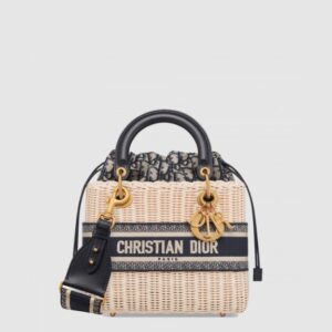 디올 레이디백 디라이트 미듐 M0565