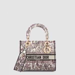 디올 레이디백 디라이트 미듐 M0565