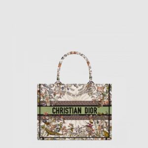 디올 북 토트백 미듐 M1296