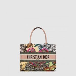 디올 북 토트백 미듐 M1296