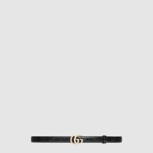 구찌 GG 밀라노 씬 벨트 805711