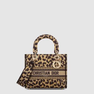 디올 레이디백 디라이트 미듐 M0565