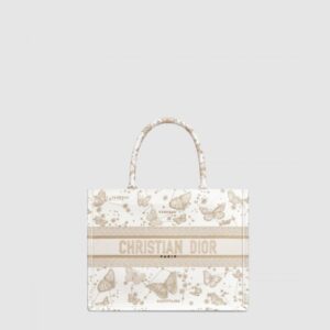 디올 북 토트백 미듐 M1296