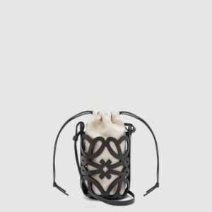 애너그램 컷아웃 포켓 - 클래식 카프스킨 & 캔버스