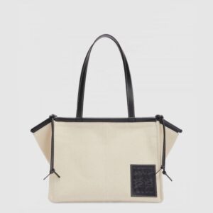 로에베 쿠션 토트백 캔버스 스몰