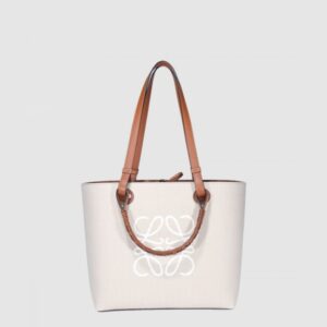 로에베 아나그램 토트백 캔버스 스몰
