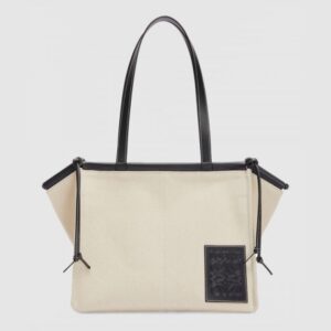 로에베 쿠션 토트백 캔버스 스몰