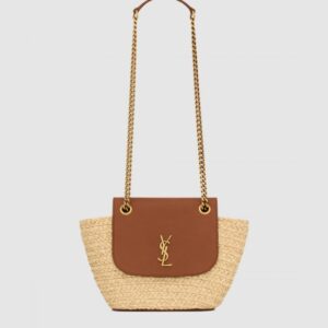 생로랑 마논 라피아 미니백 774269