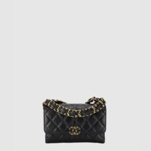 샤넬 체인 더블 포켓 플랩백 AP3572