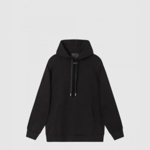 로고 후드 긴팔