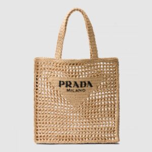 프라다 크로셰 토트백 1BG393