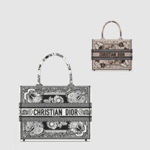 디올 북 토트백 미듐 M1296