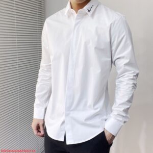 디올 천연 코튼 셔츠