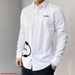 프라다 천연 코튼 티셔츠