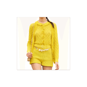 샤넬 제니 코튼 가디건 [2컬러]