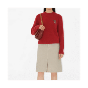 버버리 B 스네이크 니트 스웨터