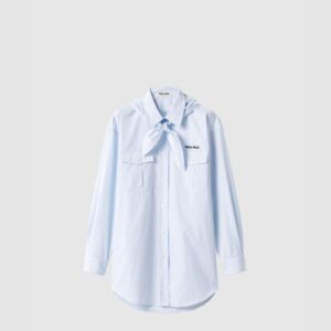 미우미우 포플린 셔츠