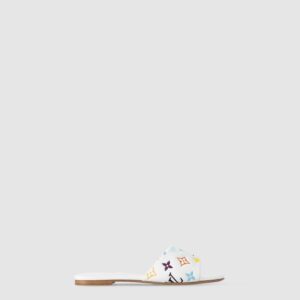 루이비통 LV x TM 6AM 플랫 뮬 1AGVWM