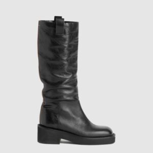 메종 마르지엘라 무릎 높은 부츠 T8013